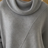 Pull Col Cheminée Asymétrique