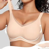 Soutien-Gorge Sans Armature Pour Femme En V Mesh – Bralette Confortable Et Offrant Un Bon Maintien