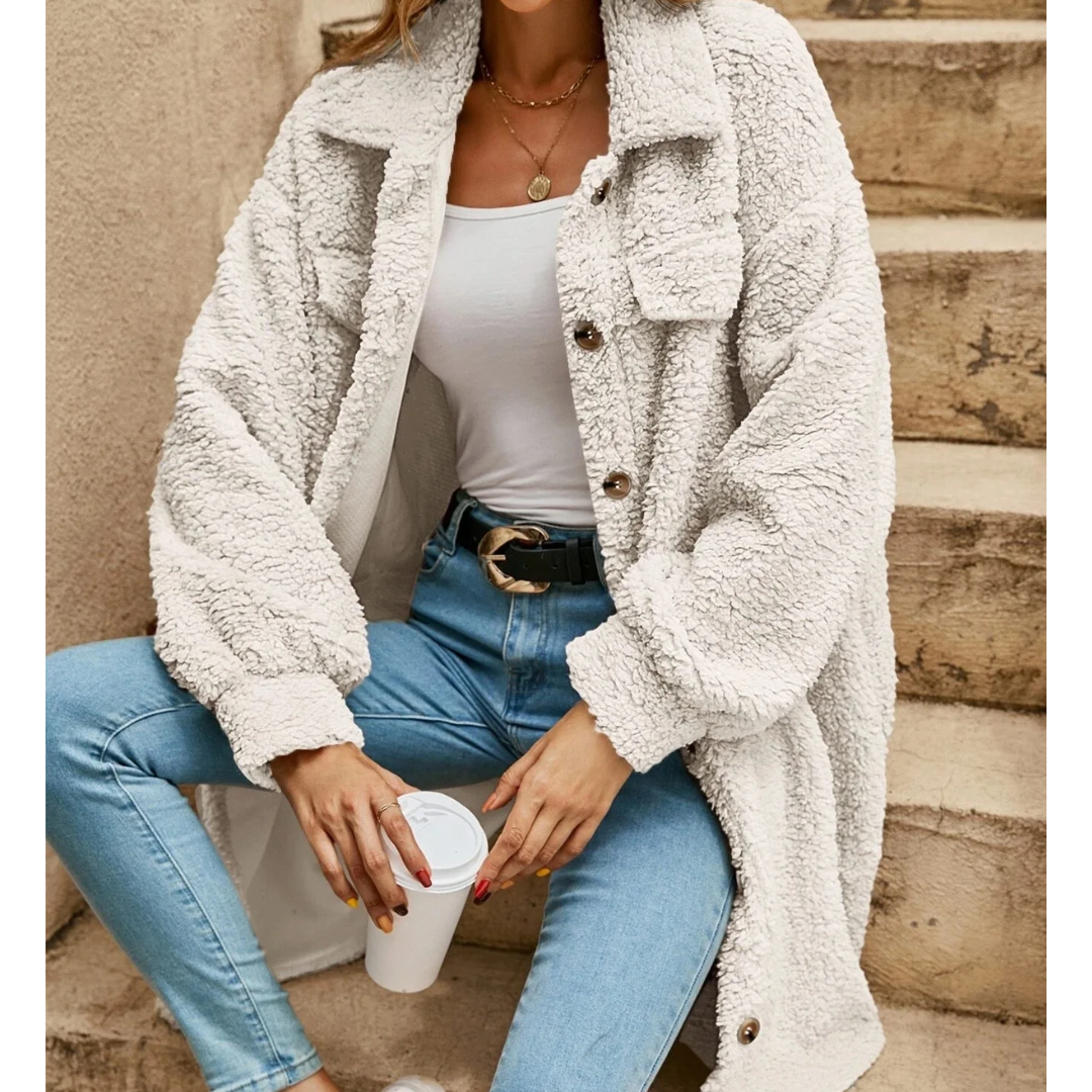 Amathis | Manteau cardigan confortable et élégant pour femme
