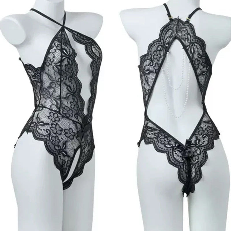 Lingerie Dentelle Sans Dos Une Pièce