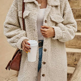 Karina | Manteau en peluche à coupe oversize pour femme