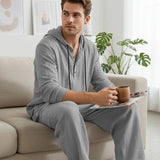 Ensemble Deux-Pièces Mode Homme Décontracté Long
