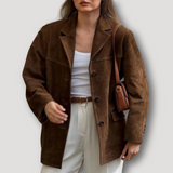Kasey | Veste de printemps oversize à coupe décontractée pour femme