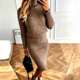 Christa | Robe Pull Tricotée avec Confort Douillet pour Femmes