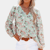 Samaira | Blouse d'été à imprimé floral pour femme