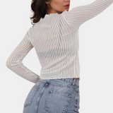 Betsy | Manche Longue Tendance pour femmes