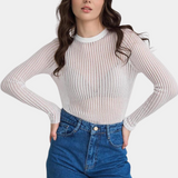 Betsy | Manche Longue Tendance pour femmes