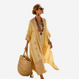 Long Kaftan à Rayures