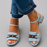 Azzurra | Sandales à motif marin