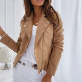 Jette | Veste zippée à manches longues et style chic pour femme
