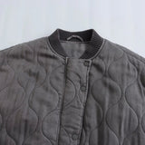 Swara | Veste Bomber Grise Coupe Ample et Tendance pour Femme