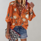 Giulianna | Blouse à Imprimé Floral avec Silhouette Douce pour Femme