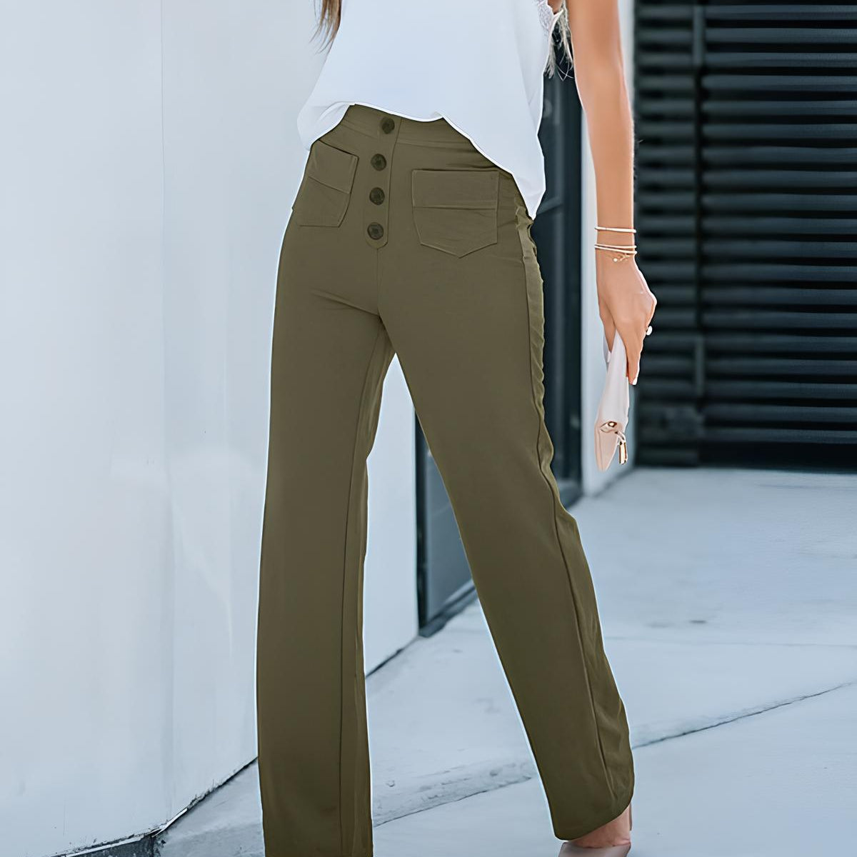 Viktoria | Pantalon Décontracté Extensible Confortable Pour Femmes