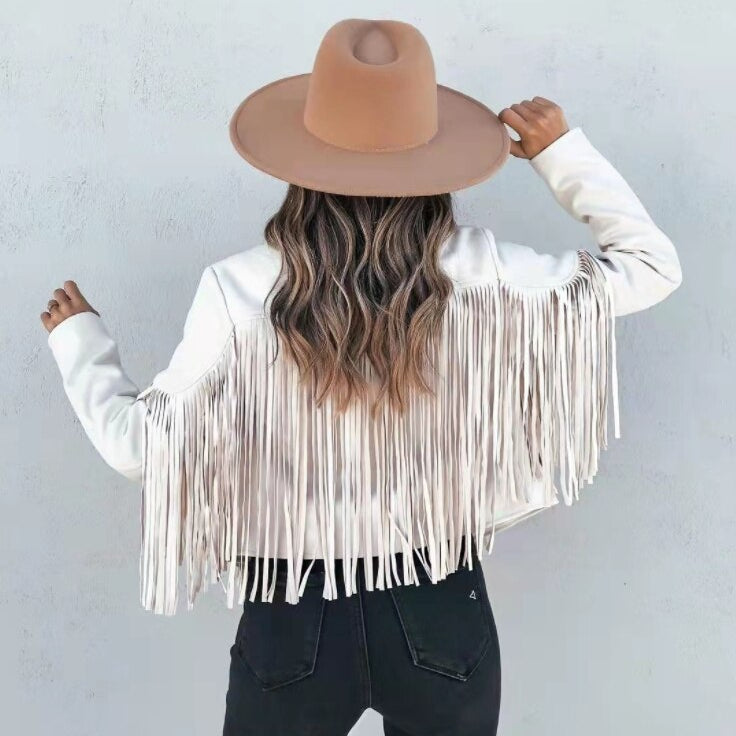 Nikki | Veste à franges au style western pour femme