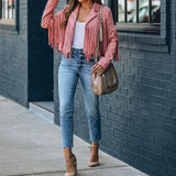 Nikki | Veste à franges au style western pour femme