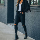 Nikki | Veste à franges au style western pour femme