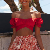 Indie | Crop top à coupe moderne chic pour femme