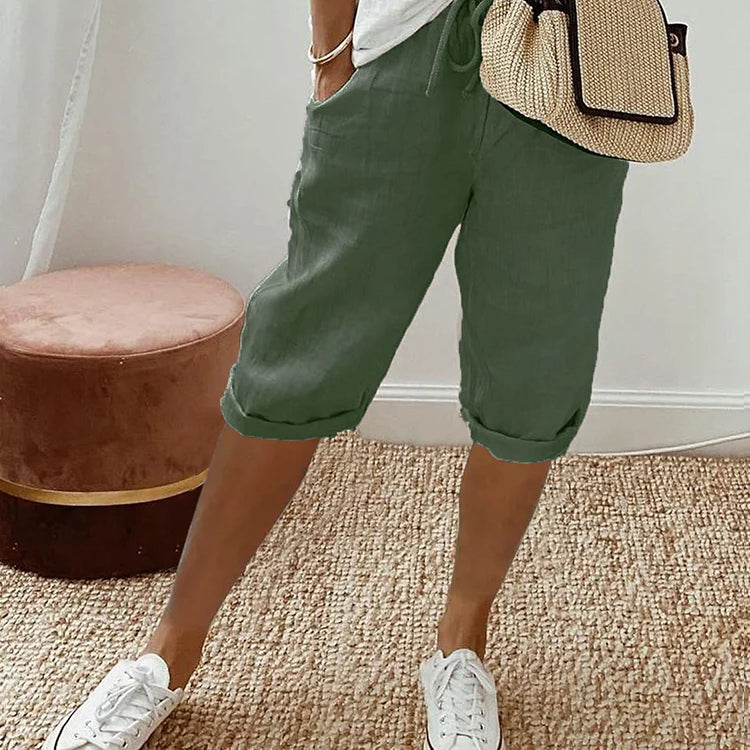 Calypso | Pantalon court à cordon