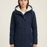 Éliane – manteau d’hiver long imperméable pour femmes, chaud et élégant