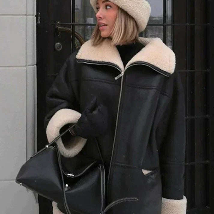 Mariska | Veste noire pour femme