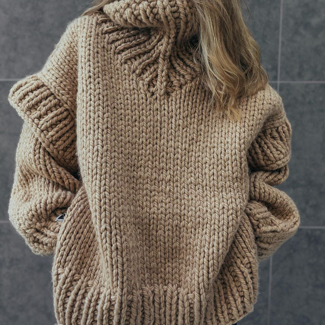 Mandy | Pull en grosse maille classique pour femme