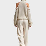 Sara - Ensemble moderne en tricot et lin