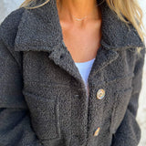 Skylah | Veste Douillette en Peluche pour Femmes