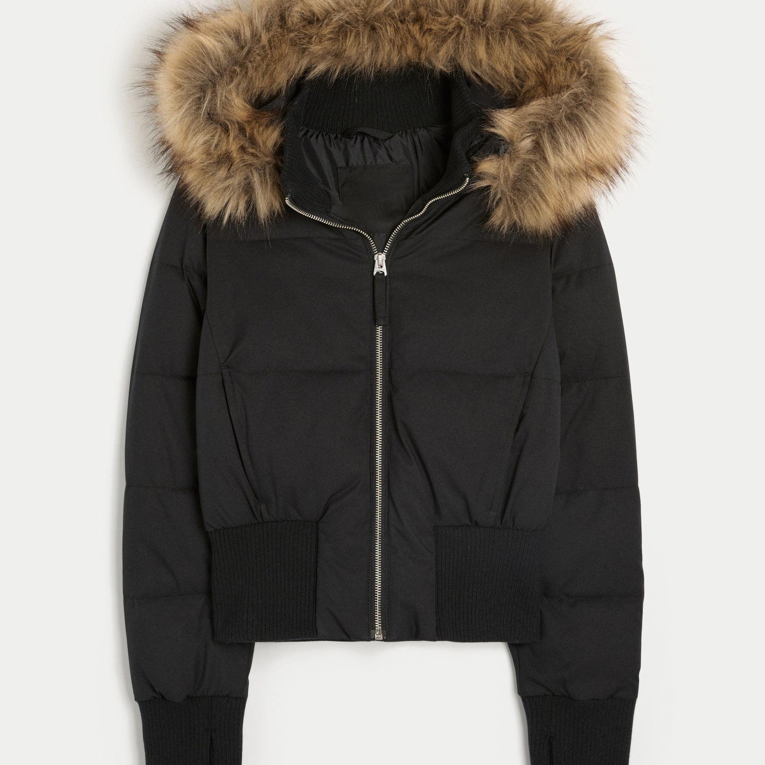 Adèle – Manteau matelassé d’hiver femme avec capuche amovible