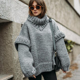 Mandy | Pull en grosse maille classique pour femme