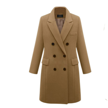 Zillah | Manteau long élégant au design raffiné pour femme