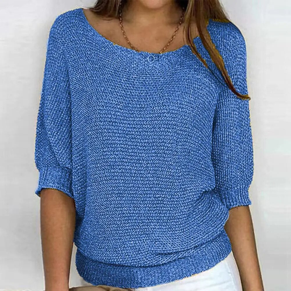 Aveline | Pull en maille à manches pour femmes
