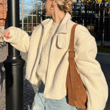 Nereida | Veste courte zippée et col à revers pour femme
