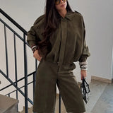 Malia | Veste de transition en vert élégant pour femme