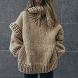 Daisy | Pull col roulé surdimensionné et confortable