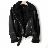Elowen | Veste courte à col et manches longues pour femme