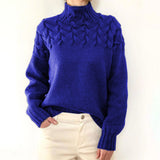 Jacklynn | Pull en maille à col roulé pour l'hiver pour femme