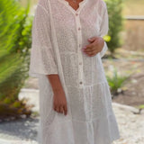 Robe ample évidée