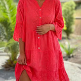 Robe ample évidée