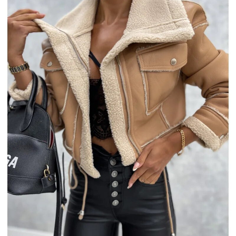 Odalys | Veste en cuir de luxe pour femme