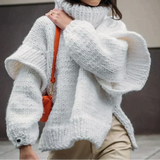Daisy | Pull col roulé surdimensionné et confortable