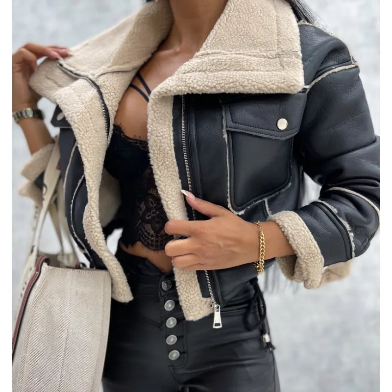 Odalys | Veste en cuir de luxe pour femme