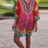 Blouse Imprimé Ethnique