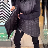 Manteau à capuche décontracté avec poche