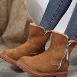 Bottes D’Hiver Pour Femme Avec Doublure En Polaire