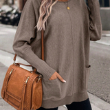 Sweat Avec Coupe Ample, Manches En Aile De Chauve-Souris Et Poches