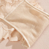 Culotte Femme En Dentelle Semi-Transparente
