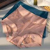 Lingerie Motif Vague Soie Glacée