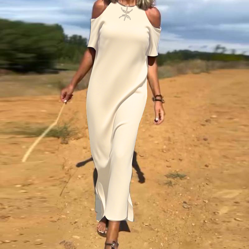 Robe Mode Décontractée Dénudée Slim