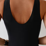 Maillot De Bain Une Pièce Angle Plat Débardeur Sport