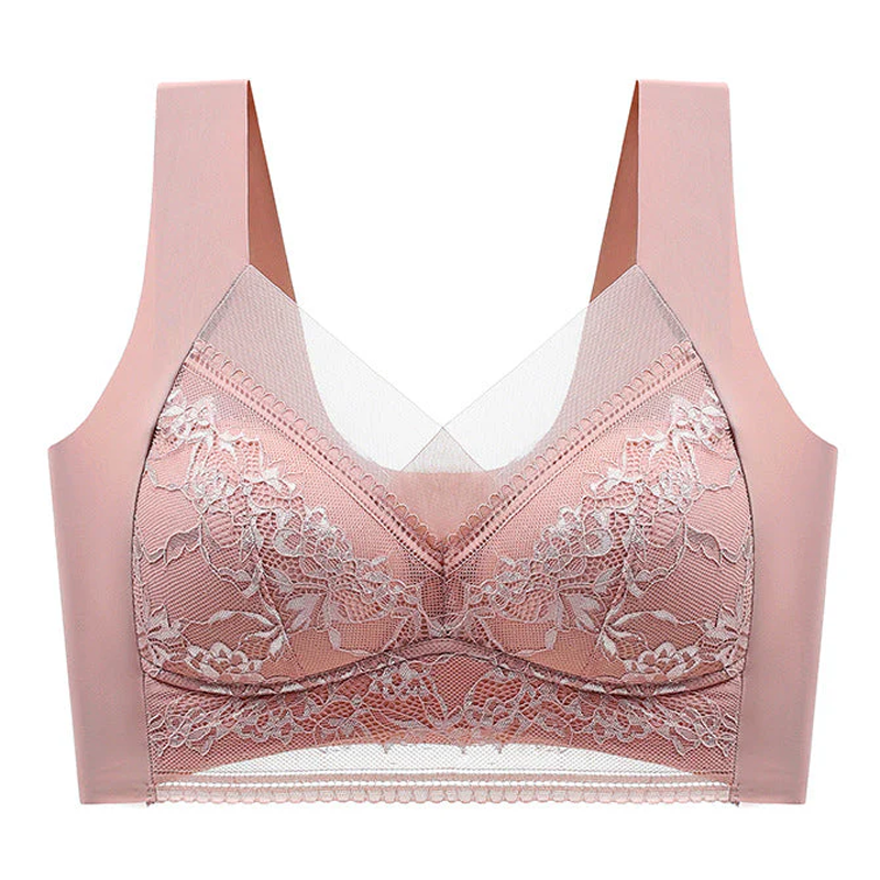 👙 Super Confortable Et Doux Soutien-Gorge Dentelle Pour Femmes Sans Armature